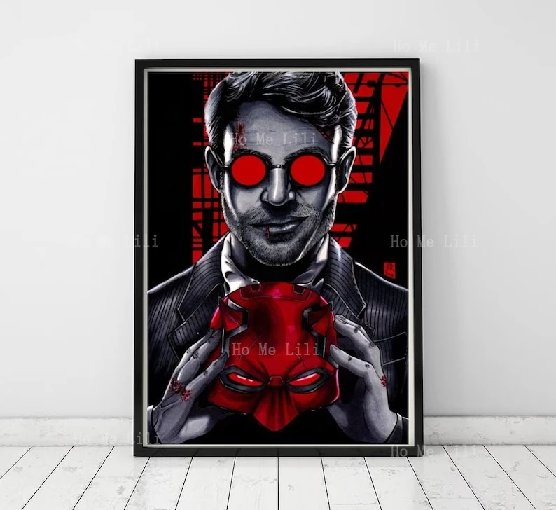 Daredevil Netflix Poster Limited Print Comic Charlie Cox Matt Murdock Sam Rogers Art