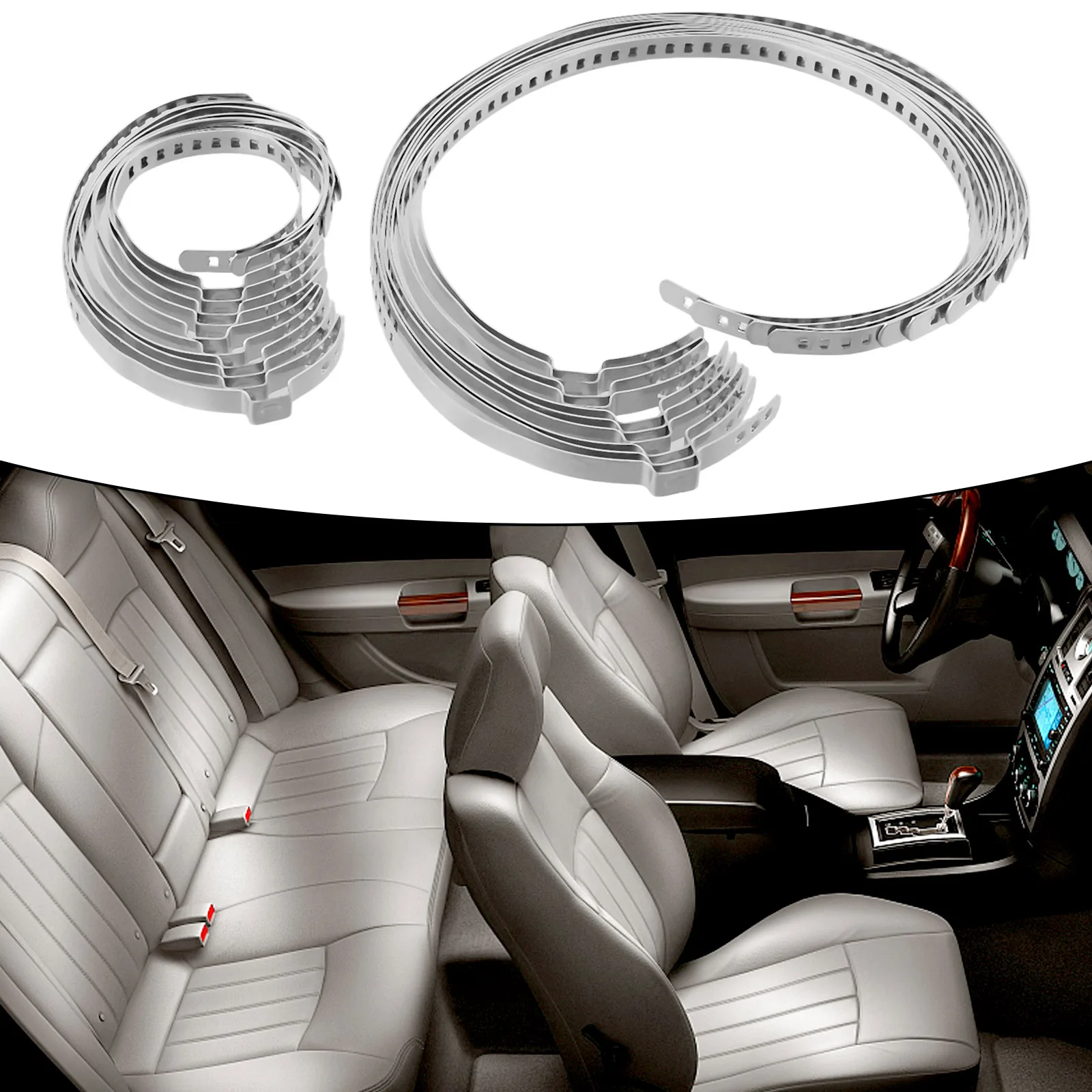 

Практичные инструменты, набор зажимов, ОБЖИМНАЯ новейшая надежная Полезная зеркальная рукоятка из нержавеющей стали, маленькая и большая