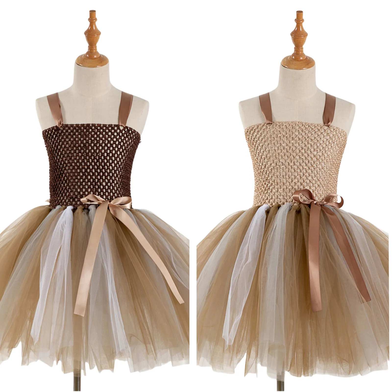 

Toddler Baby Tutu Lion Dress Cosplay Costume Princess Sleeveless Halloween Carnival Birthday Party Clothing Dress Up