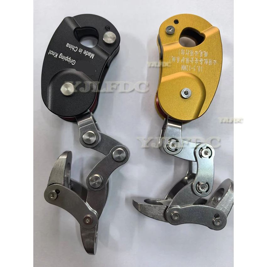 Simpul Genggam Panjat Pohon 10 Meter Pekerjaan Udara, Tali Pengaman, Perangkat Pengunci Otomatis, Pengambil Tali Katrol Luar Ruangan Hemat Tenaga Kerja