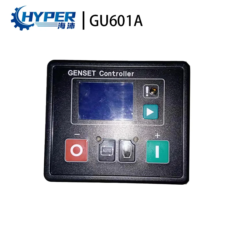 

GU601A Diesel Generator Set Controller LCD Automatic start genset Ats control box terminal charge panel alternator part