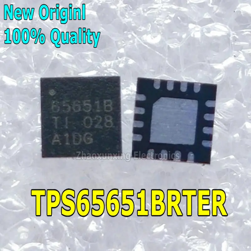 

5 ~ 10 шт. новый TPS65651BRTER TPS65651B 65651B TPS65651BRTE QFN-16
