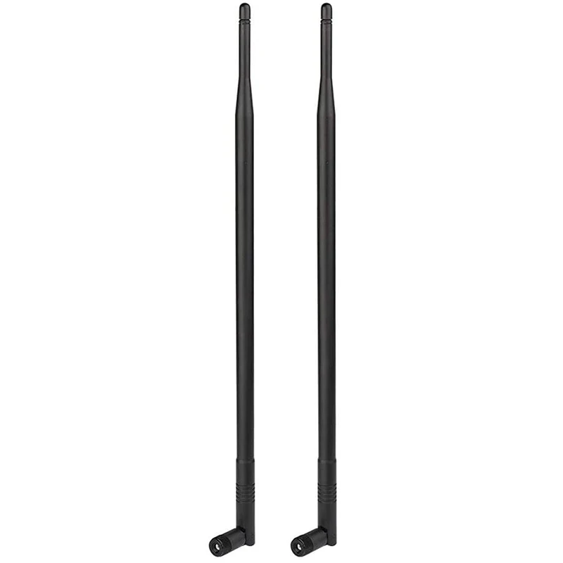 WiFi Antenna 2.4G Antenna 12DBi Tilt-And-Swivel RP SMA WiFi Antenna 2 Pieces for WiFi Card WiFi PCI Card Router