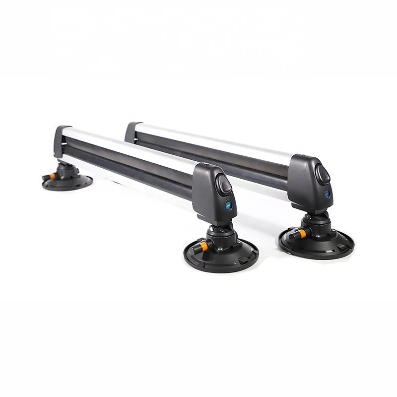 

Alloy Roof-Mounted Ski Carrier Rack Car Roof Storage Racks for Ski Snowboard with Detachable Suction Cups OEM/ODM Supportedcusto