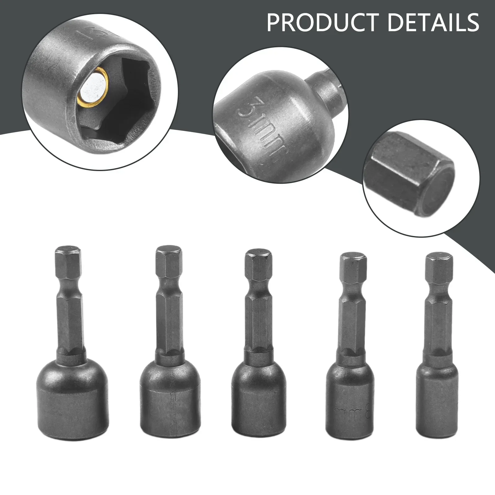 

Fits All Power Drills In Hex Electric Drill Bit Pcs Snugly And Securely Chrome Vanadium Steel Snugly And Securely