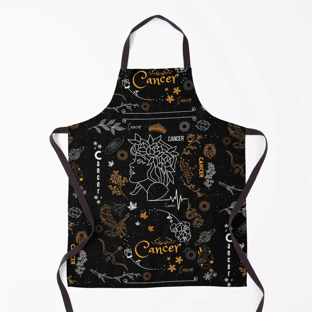 Cancer Zodiac Horoscope Design Apron Home Utensils For Kitchen Things For The Kitchen painters Apron