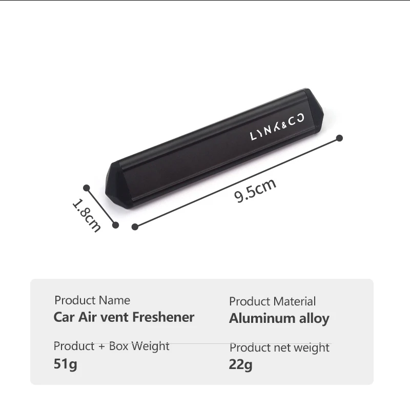 سيارة الهواء تنفيس الروائح المعطر اكسسوارات السيارات العطر ل LYNK & CO 01 02 03 + 05 06 09 PHEV 09 MHEV #6