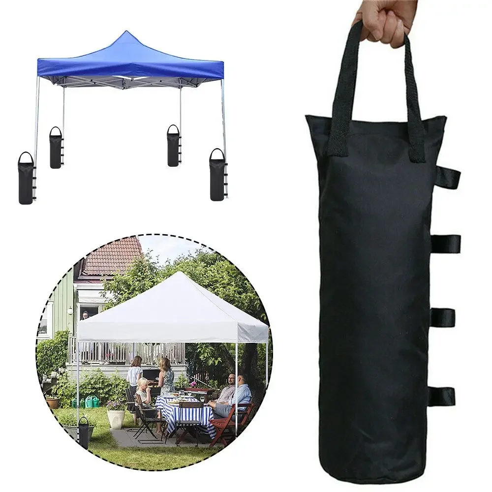 4pcs Camping Outdoor Tent Foot Sandbags Garden Gazebo Foot Leg Fixing Equipment 600D Oxford Fabric Waterproof Camping Equipment