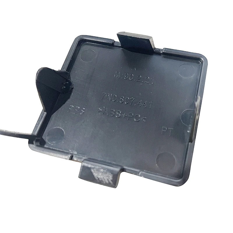 7N0807441 สําหรับVW Volkswagen Sharanด้านหลังลากจูงฝาครอบด้านหลังกันชนลากจูงตกแต่งปลั๊ก