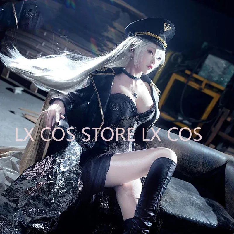 Anime Marin Kitagawa Military Uniform Black Lobelia Cosplay Marin Kitagawa Costume with Cosplay Wig