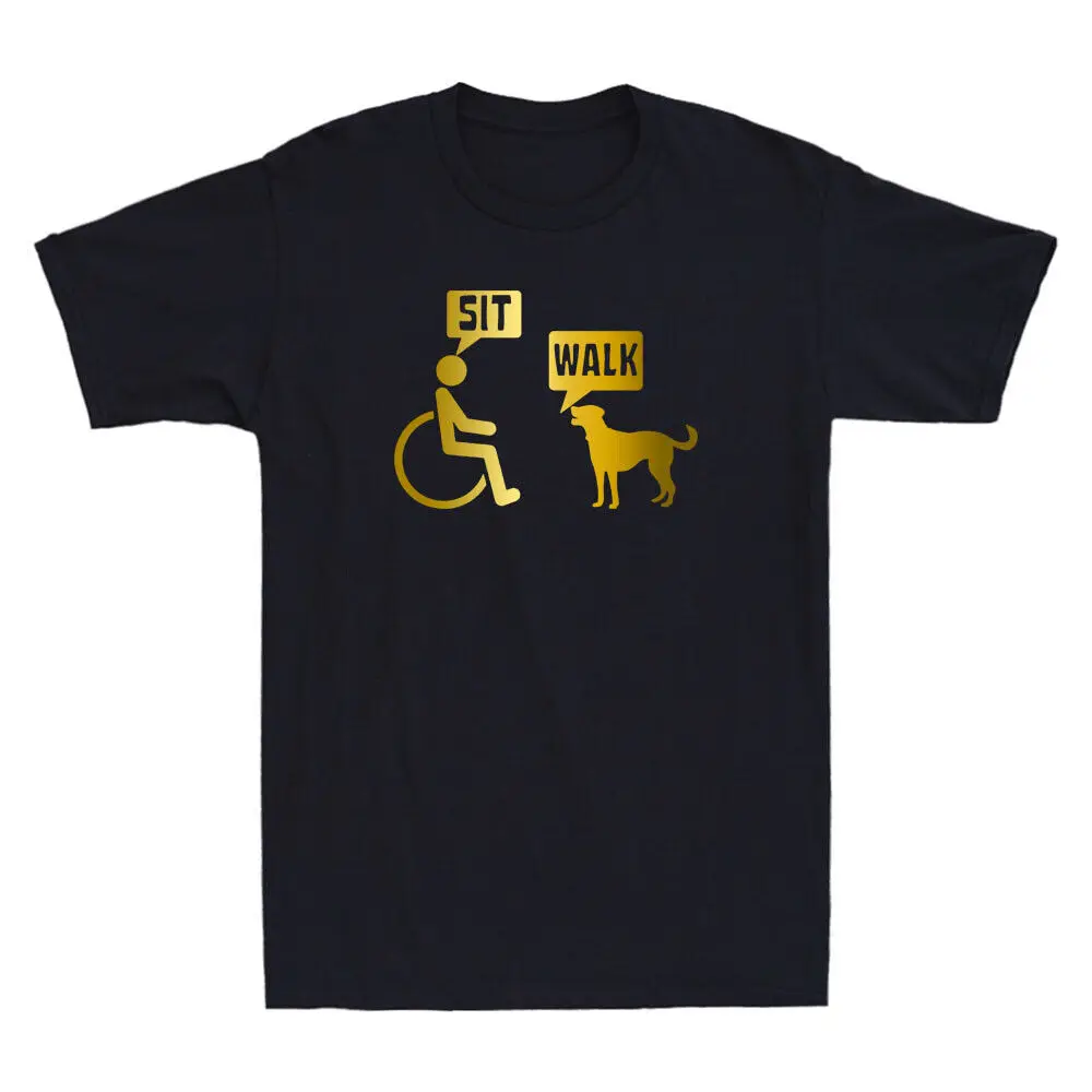 Wheelchair Humor For A Disability In   Gift Novelty unisex T-Shirt NEWSummer short sleeve 100% cotton