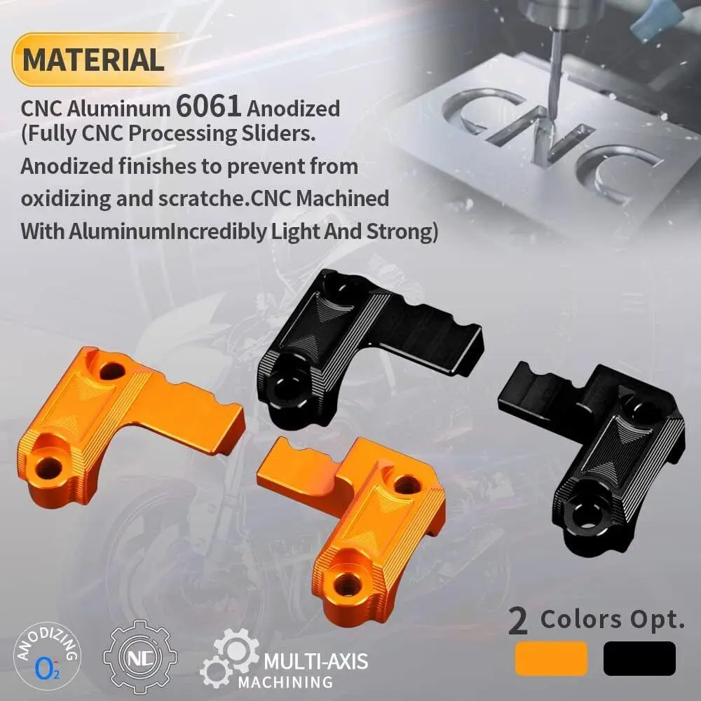 

Brake Clutch Master Clamp Protectors For KTM 250-500 EXC EXCF SX SXF XC XCF XCW 250 300 350 400 450 500 2014-2021 125-150 SX/XCW