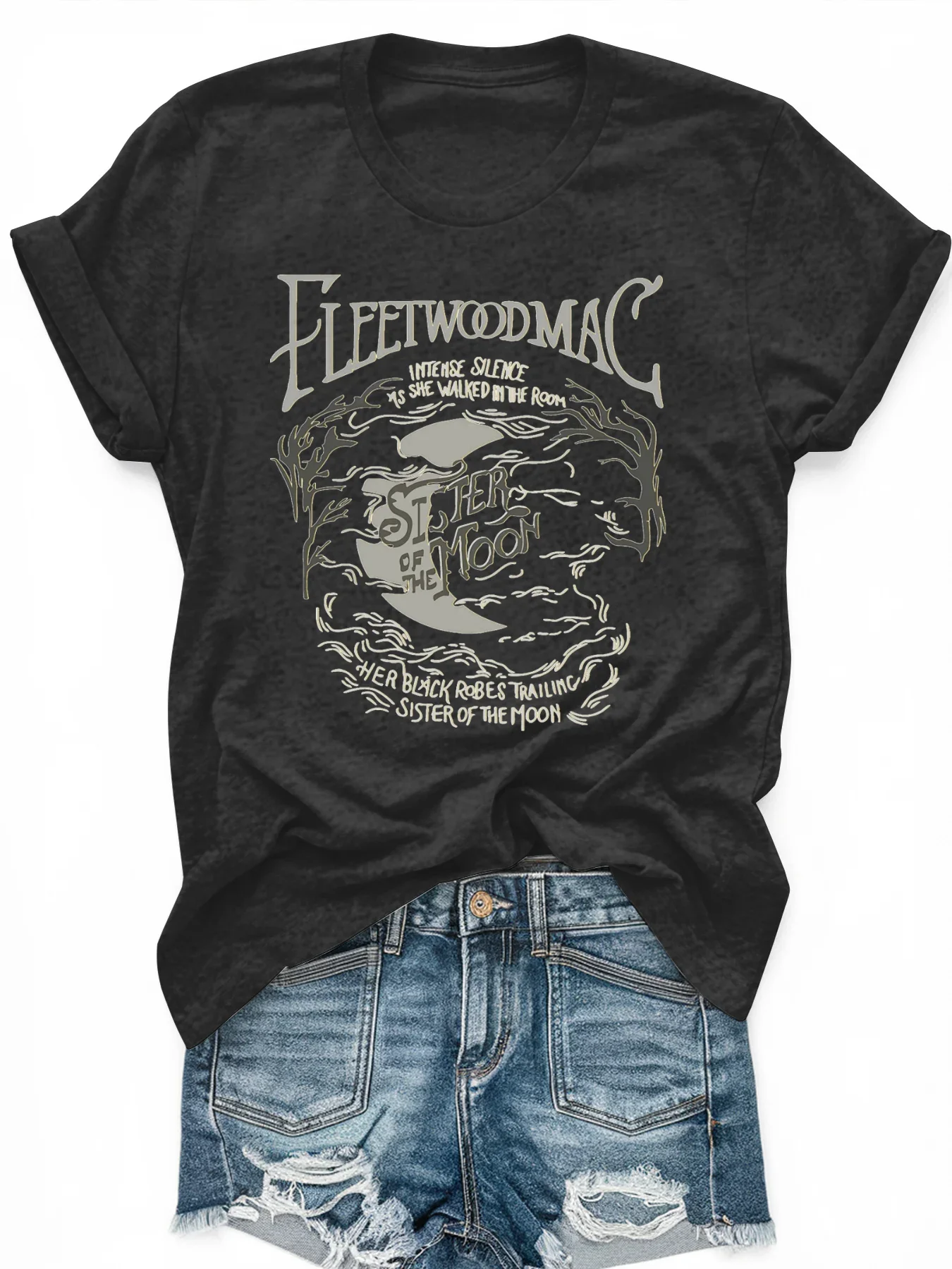 

Women's large-size printed short-sleeved T-shirt, loose and casual, soft, comfortable and breathable, outdoor sports