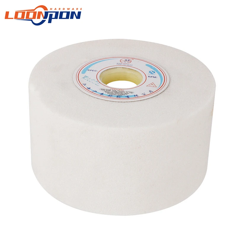 Ceramic Grinding Wheel Cup Type 60# Ceramic Marble 200x100x32mm 1Pc for Polishing and Grinding Metal