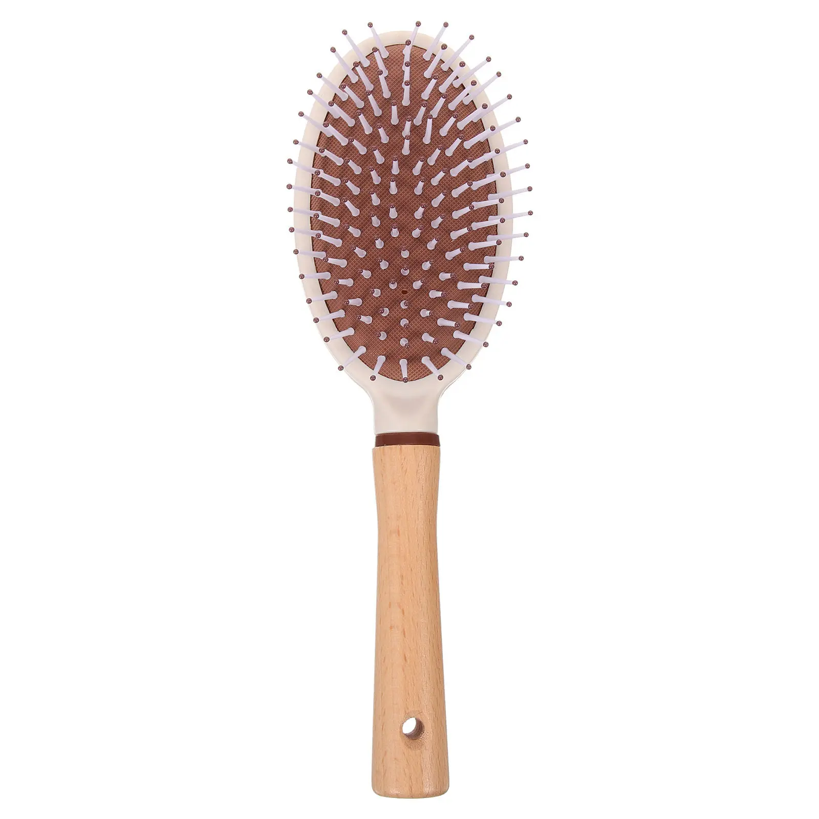 Large Paddle Hair Brush Wooden Massage Comb Detangling Wet Dry Hair Smoothing Styling Brush for Women Travel Home Use
