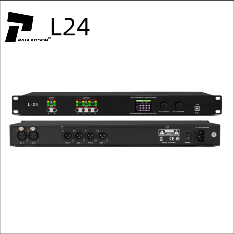 

L24 Most Economic Audio Processor Dsp Digital Audio Processor Professional Processor Audio System Suppliers