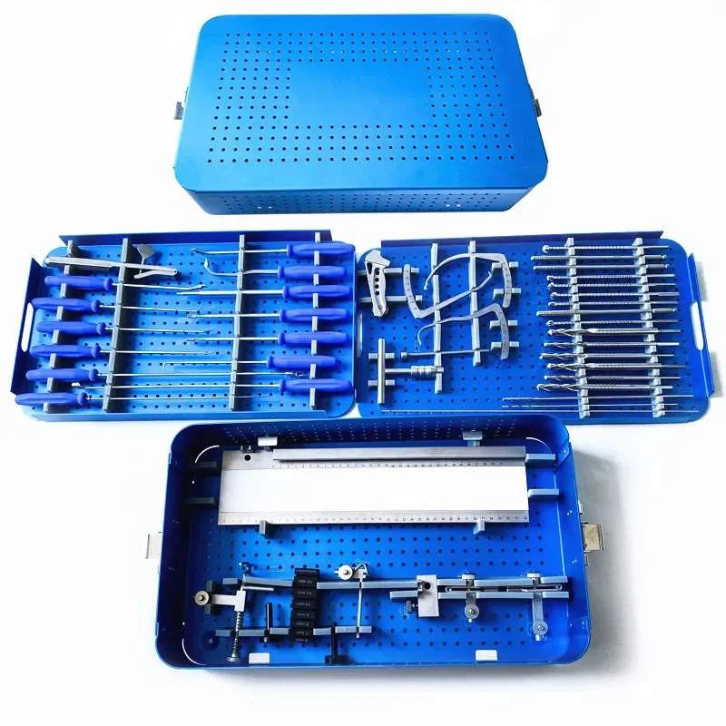 

Surgical Instrument Set ACL/pcl Reconstruction Arthroscopy Instruments for Knee C-Type drill guide sight Instruments kit