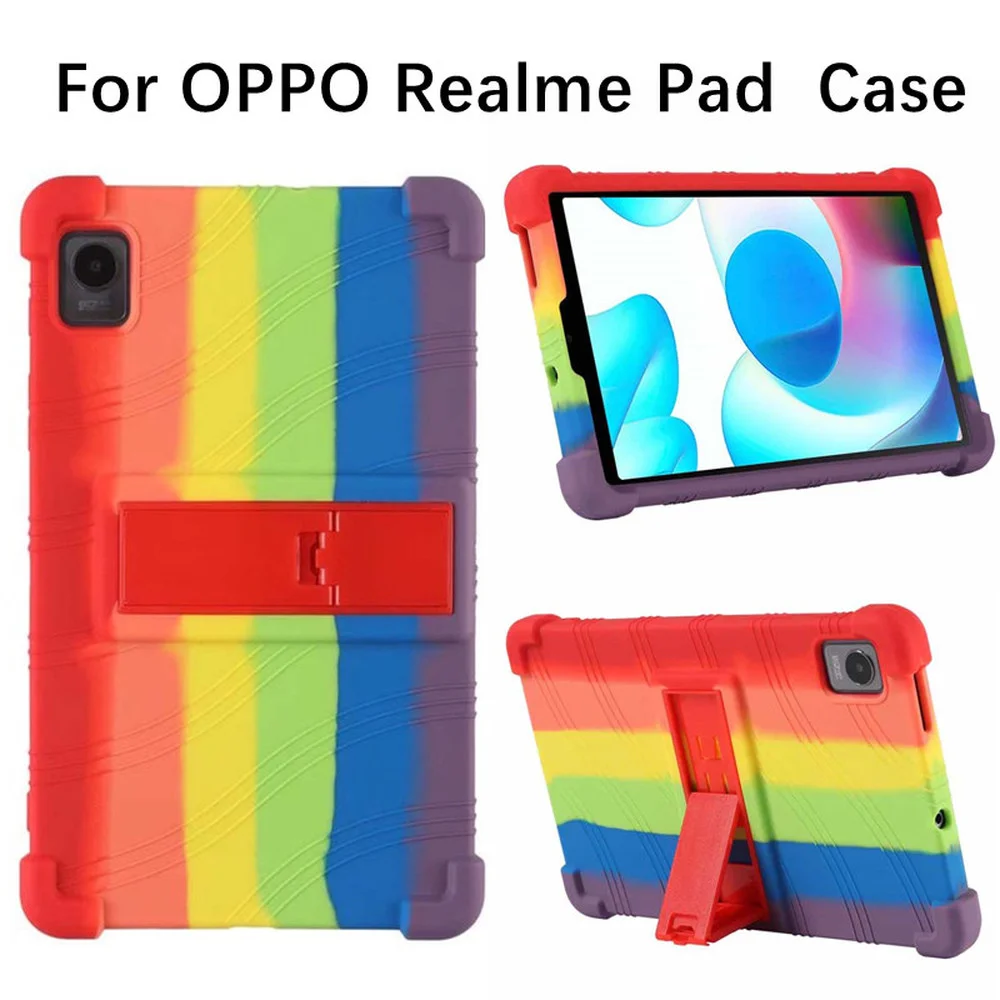 Funda para Realme Pad 10,4 OPPO Pad 11 2022 Mini 8,7 ''funda protectora de silicona suave con soporte para Funda Realme Pad 10,4 pulgadas 2021