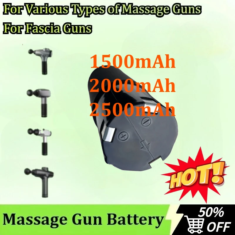 

24V 1500/2000/2500mAh Rechargeable Massage Gun Battery for Various Types of Massage Guns/Fascia Guns Lithium Battery