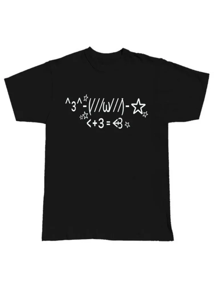 Y2k Aesthetics T-shirt Grunge Letter Print Harajuku Graphic Tee Shirt Vintage Fashion Casual Loose Tops Short Sleeve Streetwear image 3