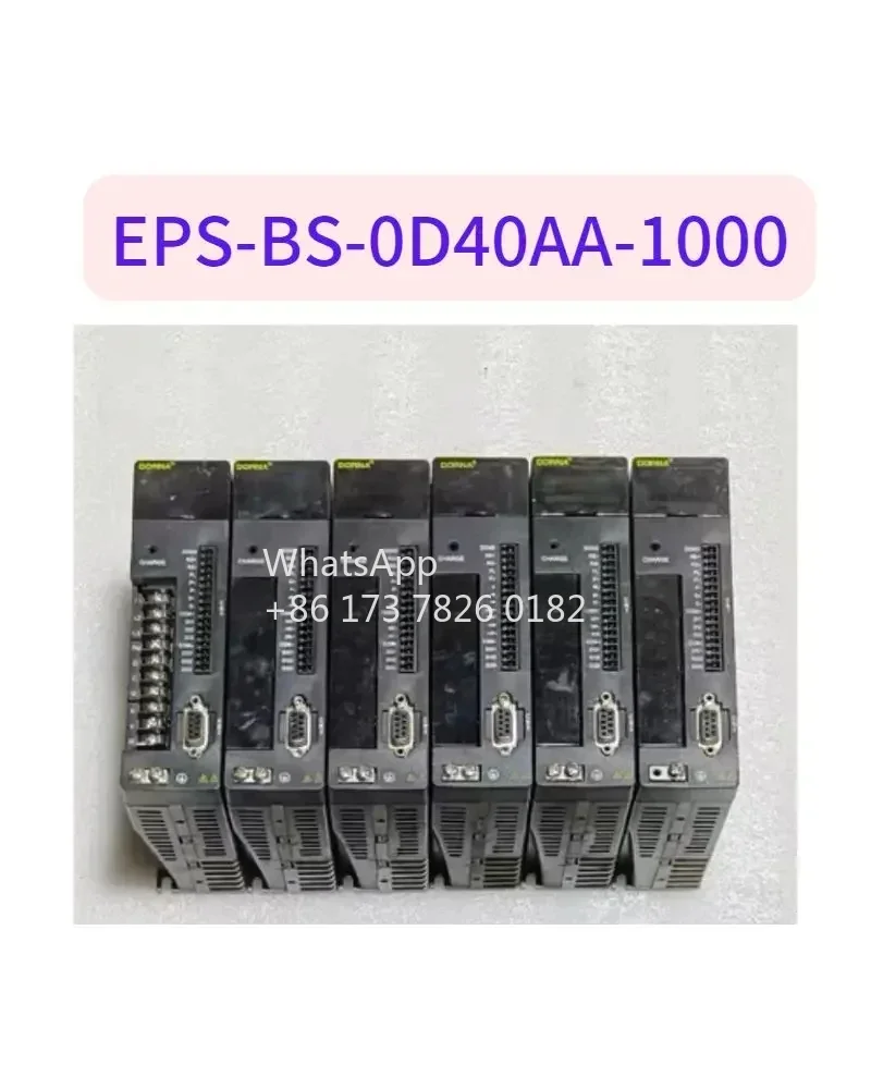 Used EPS-BS drive EPS-BS-0D40AA-1000, in stock, tested ok， function normally
