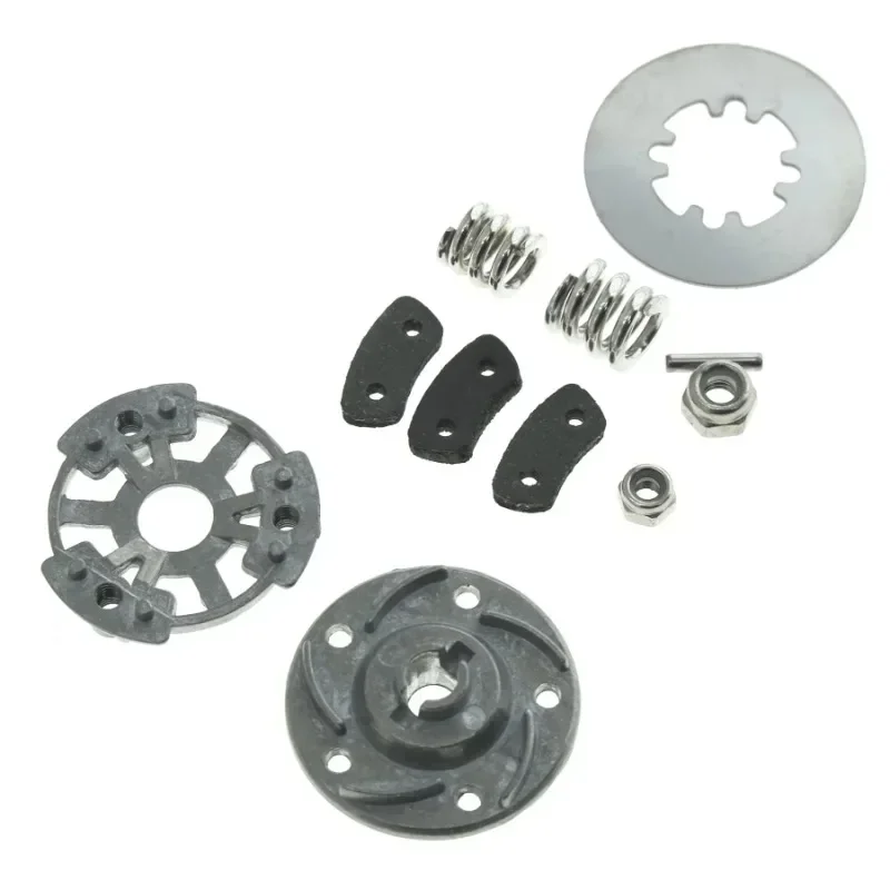 

Metal Slipper Clutch Rebuild Kit Slipper Pressure Plate & Hub 5552X 5556 for TRXS Slash 4X4 Rustler Bandit Jato Upgrade Parts