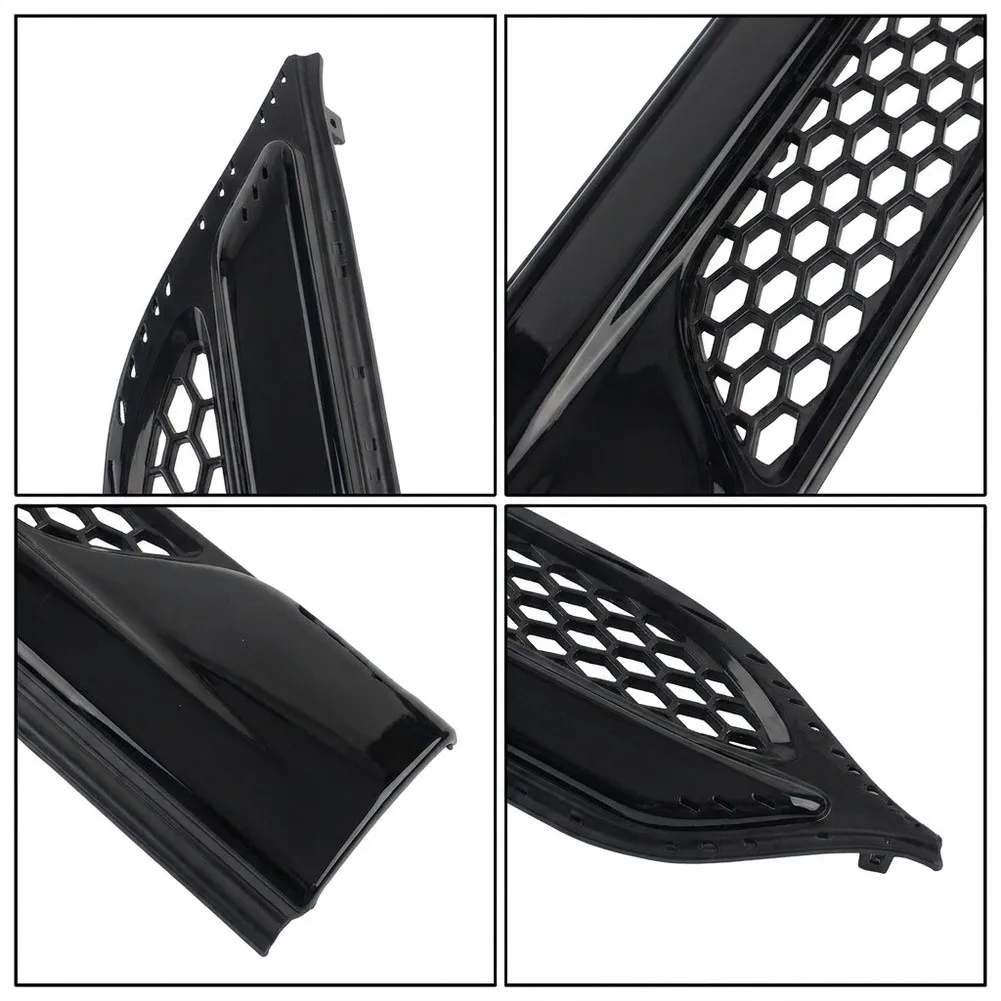 As Shown Fender Side Grill Molding Direct Replacement Fitment Simple Installation Design For Car Exterior Restoration