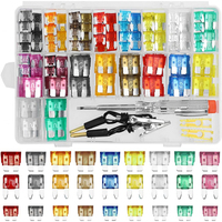 Fuse Assortment Kit,306pcs Car Boat Truck SUV Auto Automotive Assorted Replacement Blade Fuses Standard & Mini & Low Profile Min