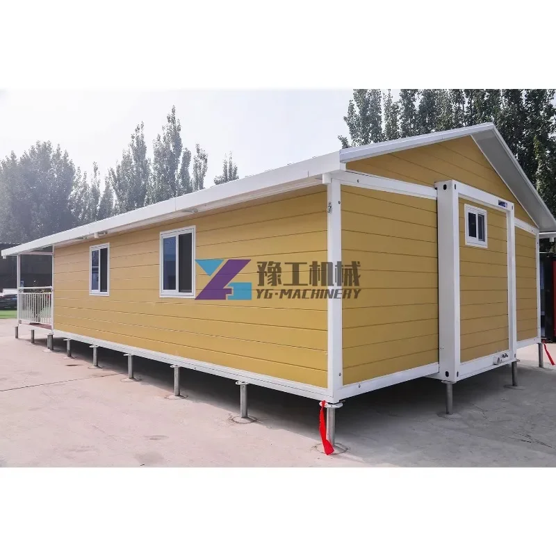 Factory Direct Supply Modular House Australia Tiny Home Prefab Steel 2 Bedroom Expandable Container House Prefabricated