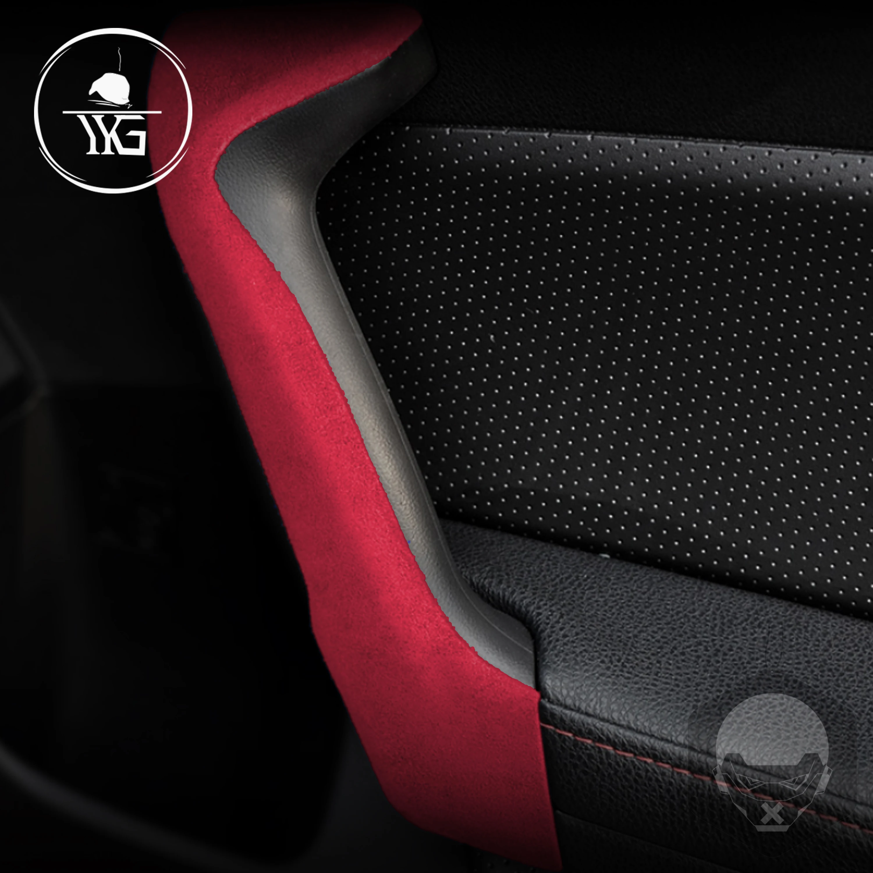 Turn Fur Suede Wrap For  flocking Subaru BRZ Toyota 86 GT86 2013-2020 alcantara Door Pull Handle Gate ABS Refit Accessories