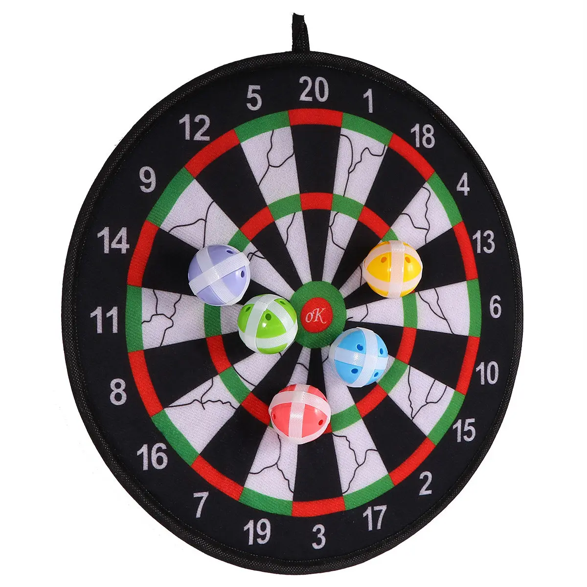 

1Set Sticky Round Cloth Board Game Premium Parent-Child Interactive Dart Shooting Target for Indoor Outdoor Educational Play