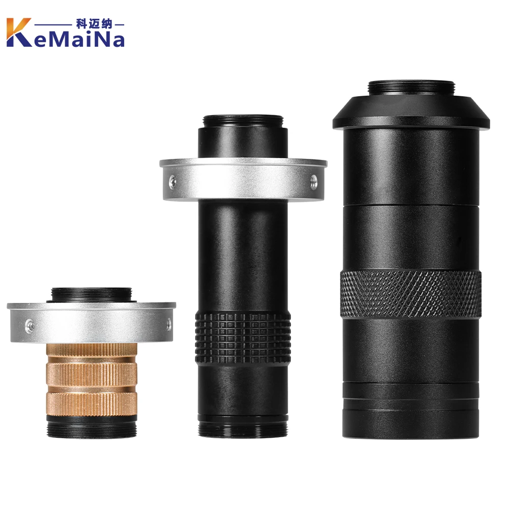 High Definition Telecentric Large Field Of View  Long Working Distance Optical Lens Continuous Magnification Microscope Lens