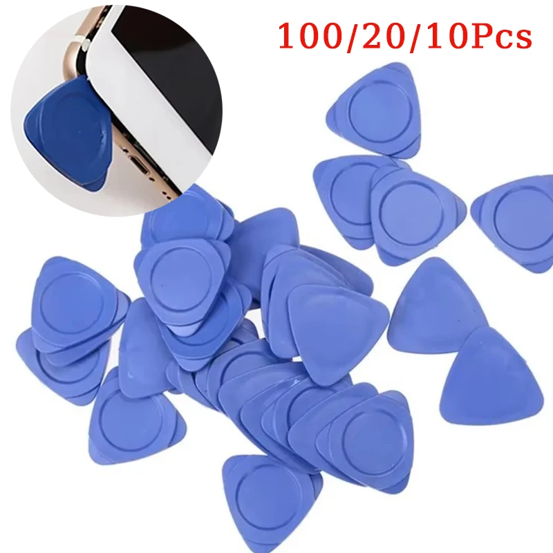 

Triangle Plastic Scraper Pry Opening Tool Thick Slice 10-100Pcs For Kit Repair Disassemble Mobile Phone iPad Tablets PC Teardown