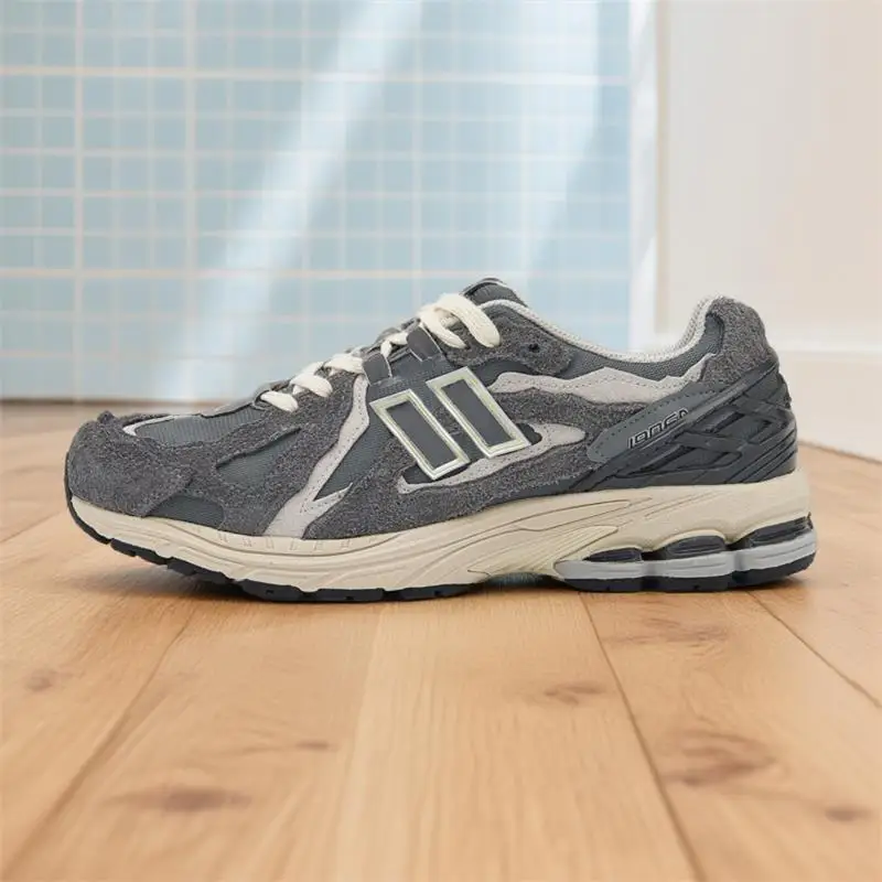 

Теплые дышащие повседневные туфли на подкладке на массивной подошве, сетчатый пэчворк, всесезонный крой