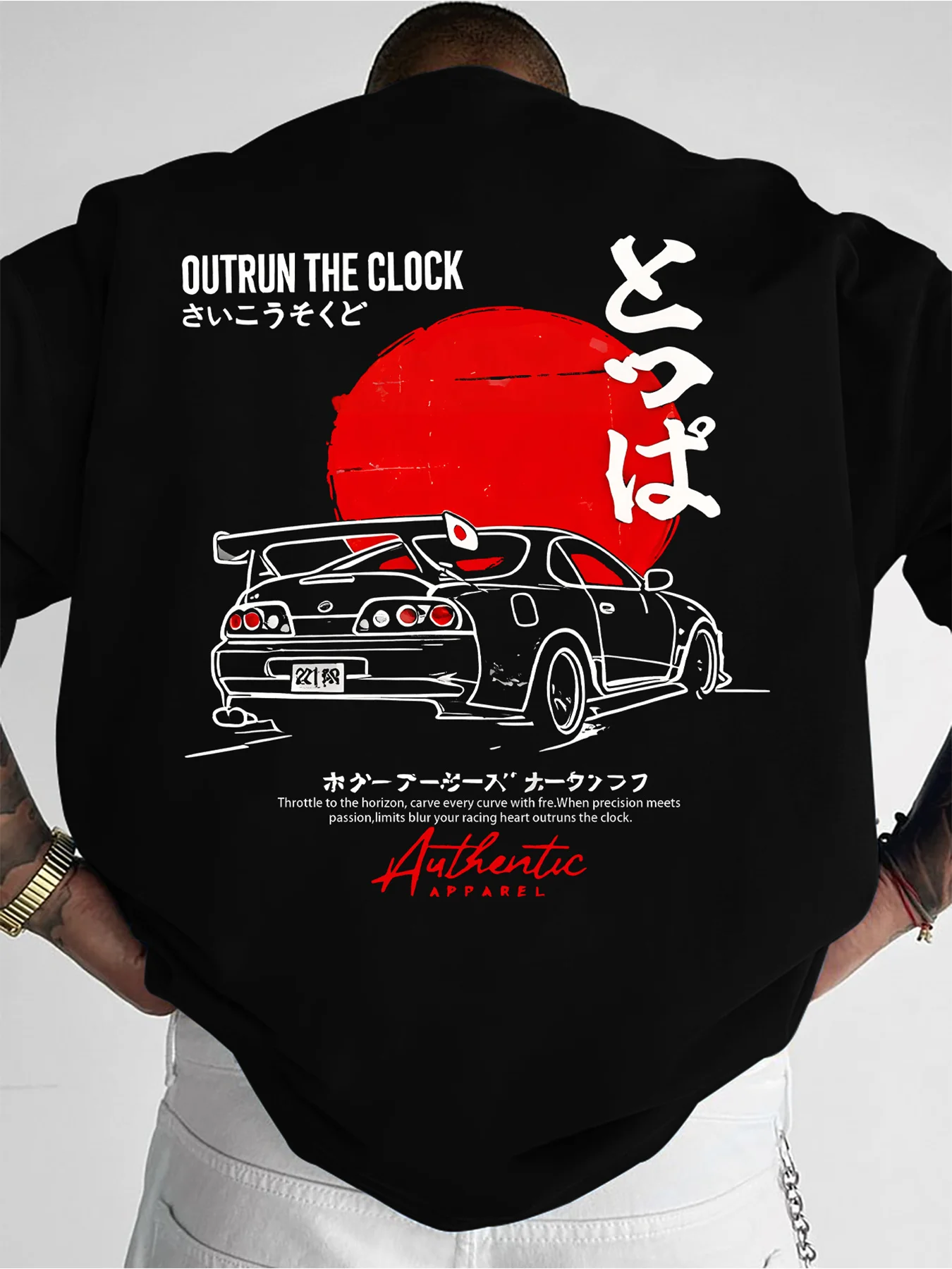 Neues Sommer-Herren-T-Shirt mit Muster, locker geschnitten, Street Fashion, 100 % reine Baumwolle, weiches Material, trendig, modisch, geeignet für den täglichen Gebrauch.