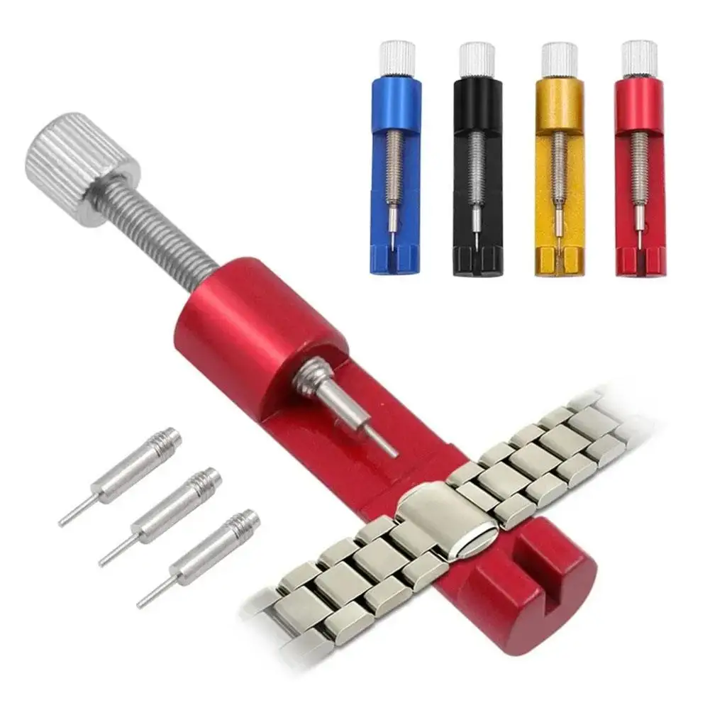 Watch Band Strap Link Pin Remover Adjustable Tool Slit Strap Pin Kit Dropshipping Chain Tool Adjuster Repair Bracelet C2A0