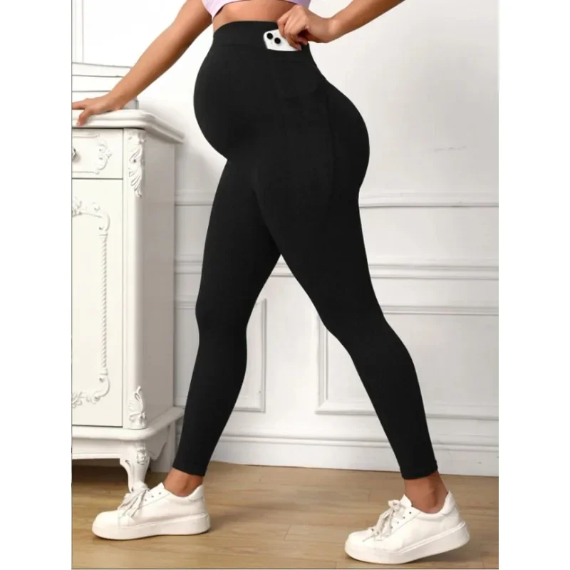 

Беременные женщины, поддержка талии, живота, высокая талия, подтяжка бедер, обтягивающие леггинсы, мягкие, удобные, приятные для кожи брюки