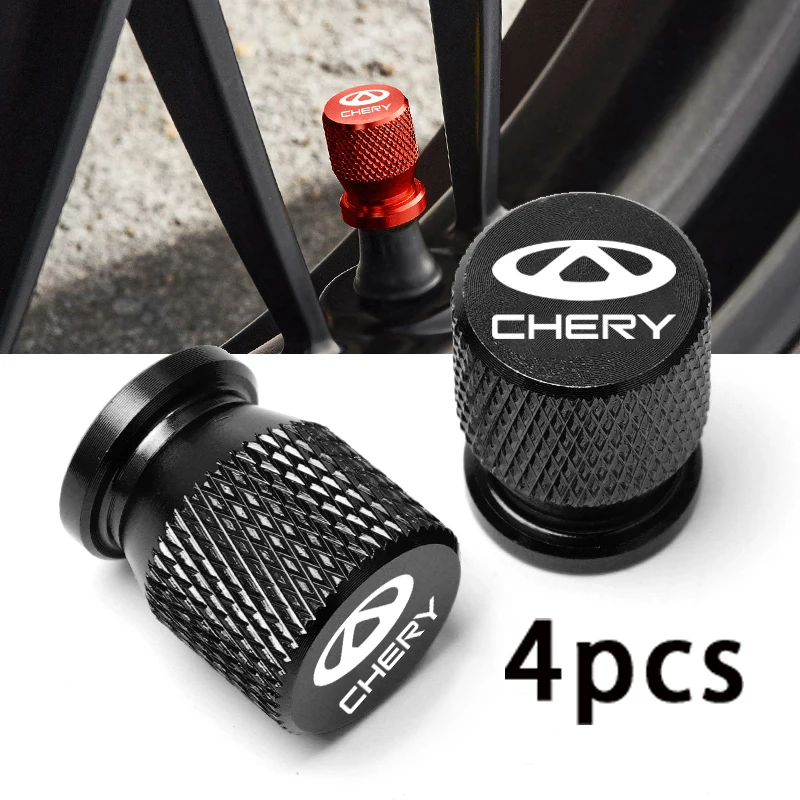 

Car Wheel Tire Valve Caps Tyre Stem Covers Airdust Waterproof For CHERY TIGGO 3 4 5 7 PRO 8 Car Accessories