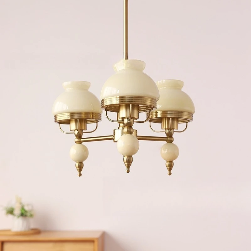 Master bedroom living room chandelier, retro study light c