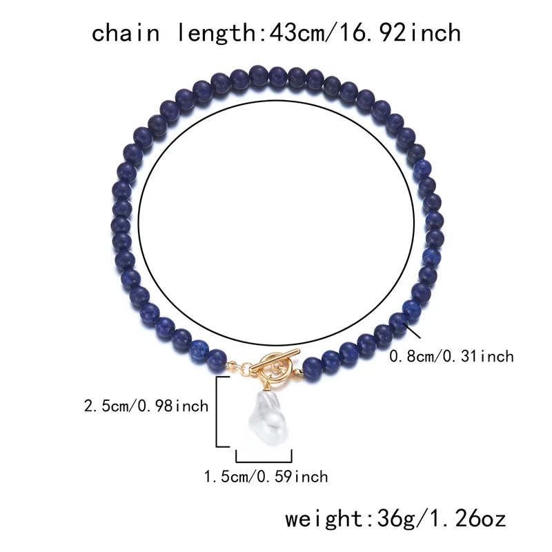 Handgefertigte böhmische Perlenimitat-Anhänger-Halskette, Quarz-Amethyst-Perlen, unregelmäßiges zerkleinertes Stein-Design für Party-Geschenk – Detail 9