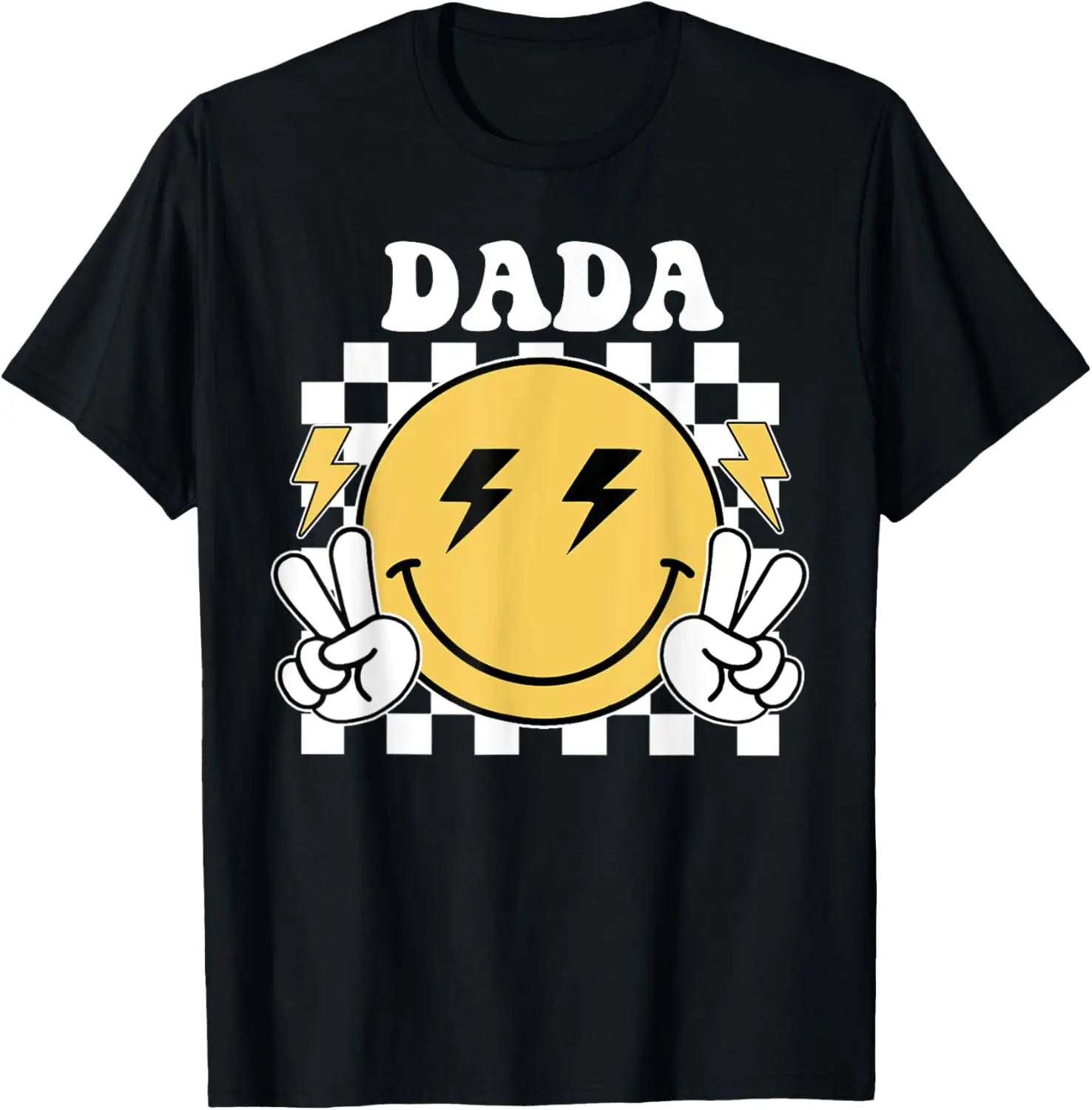T-shirt abbinata alla famiglia con tema compleanno Dada One Happy Dude