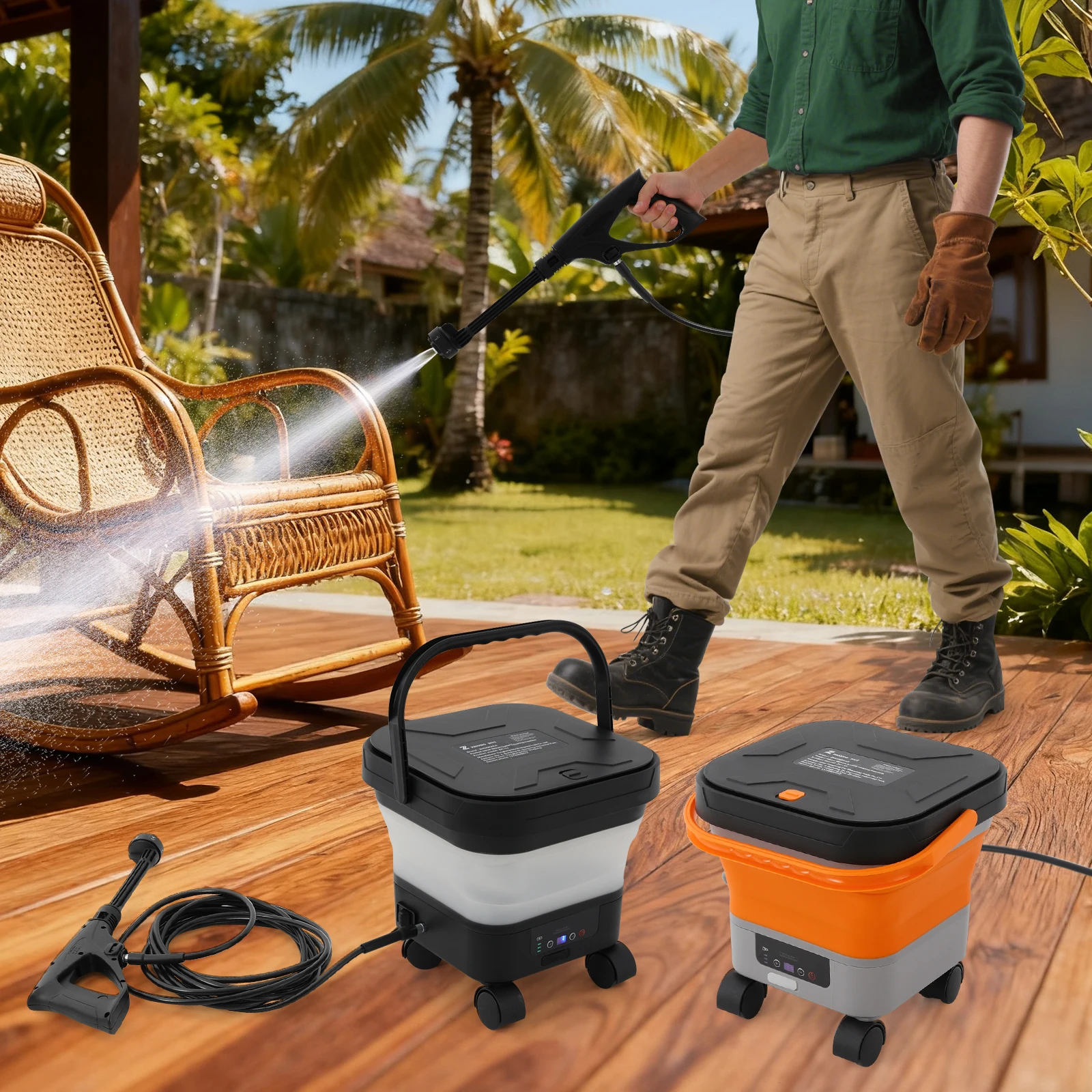 Thumbnail 3 - #9 Newest Portable Pressure Washers