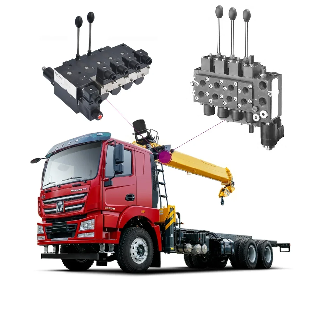 Hawe صمام بكرة اتجاهي هيدروليكي متناسب نوع البنك PSL وPSV مبدأ استشعار الحمل حجم 2 كتلة مشعب المجموعة
