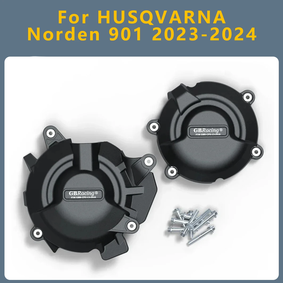 

Motorcycle Engine Protective Cover Guard Protector Fall Protection Cover Set Accessories For HUSQVARNA Norden 901 2023-2024 Nord