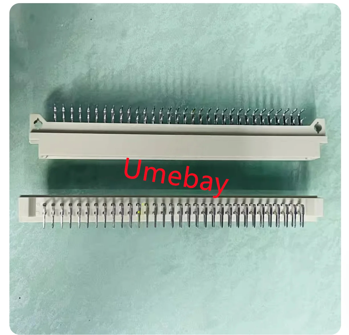 10 piece, 264 curved pin male seat 2 * 32P 64P 9001-31641C00A 2.54MM connector European socket