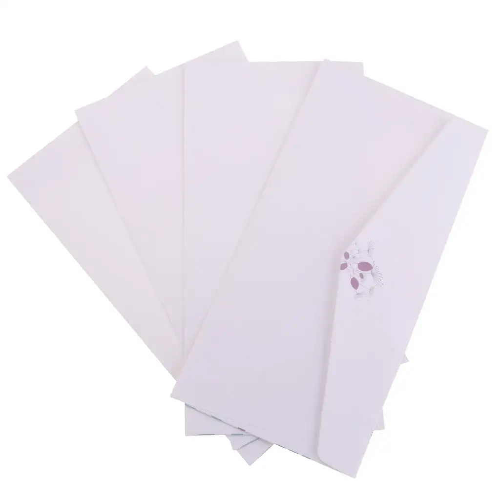 Premium Embossed Envelopes for Greeting Cards Wedding Gift Envelopes Christmas Money Holders Glossy Pearl Paper Stationery Set