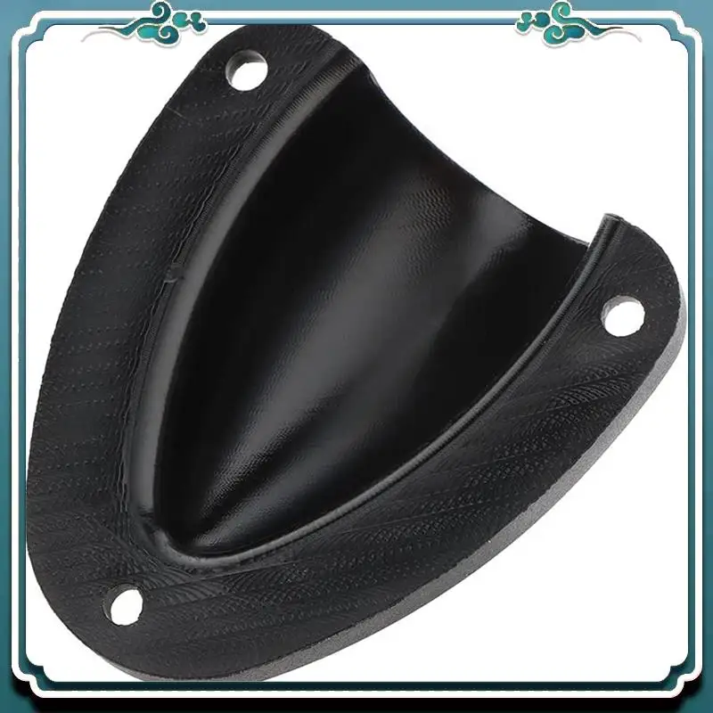 A65G-12 قطعة غطاء فتحة تهوية كابل سلك بحري من النايلون 2.5 بوصة، فتحة تهوية صدفي للقارب، سمك الحافة الناعمة 1/8 بوصة، غطاء فتحة تهوية السلك