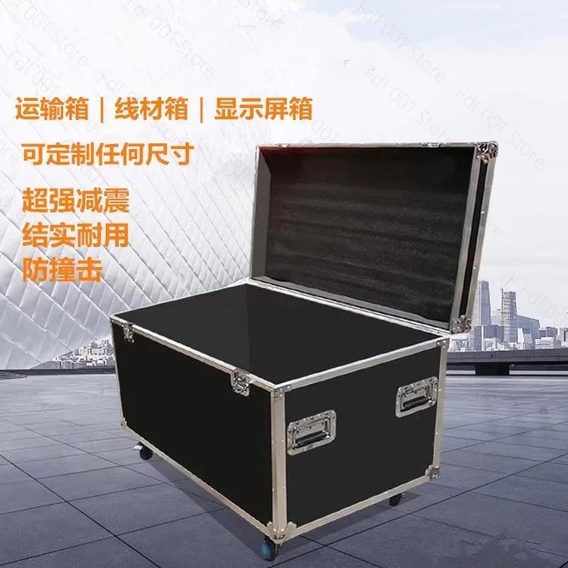 

Aluminum Alloy Hardware Toolbox Customized Waterproof and Seismic Instrument Box Logistics Consignment Box Wire Air Box