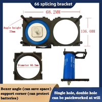 10pcs 1*2 Connection LTO Yinlong Cell 66160 Battery Bracket Fixed Mounting Bracket 35AH 40AH 45AH Battery Accessories
