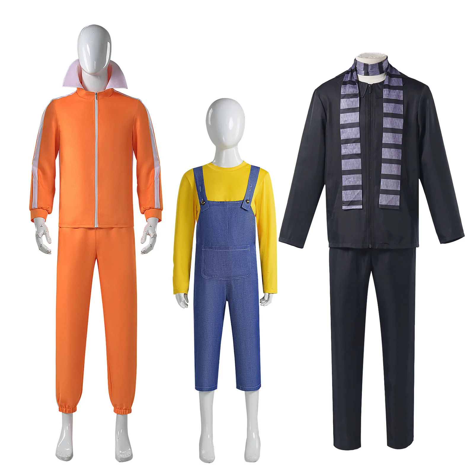 

Костюм для косплея «Гадкий я»; Молодежный костюм с миньонами для папы Виктора, топ и брюки